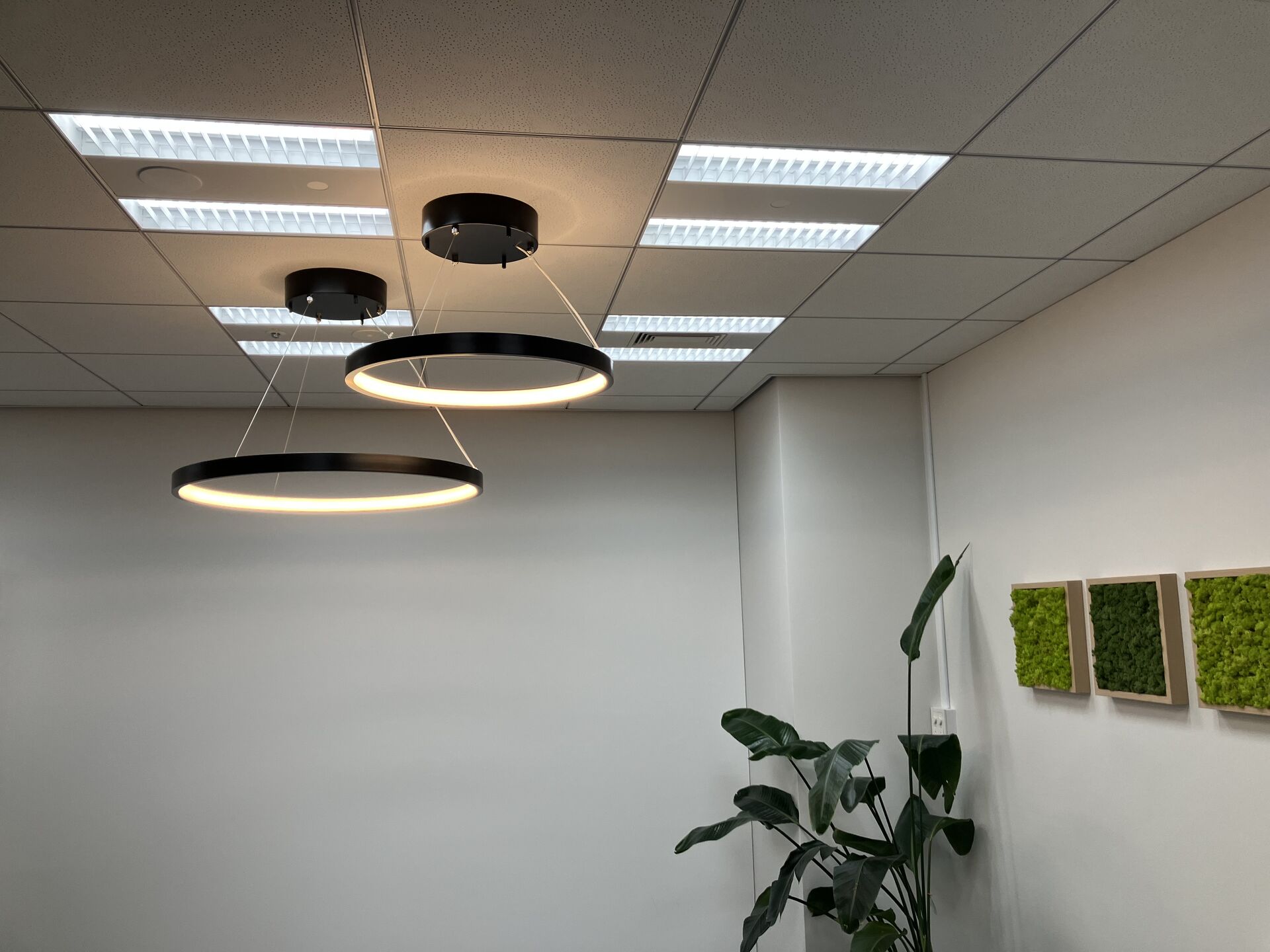 照明器具増設(ペンダント照明)